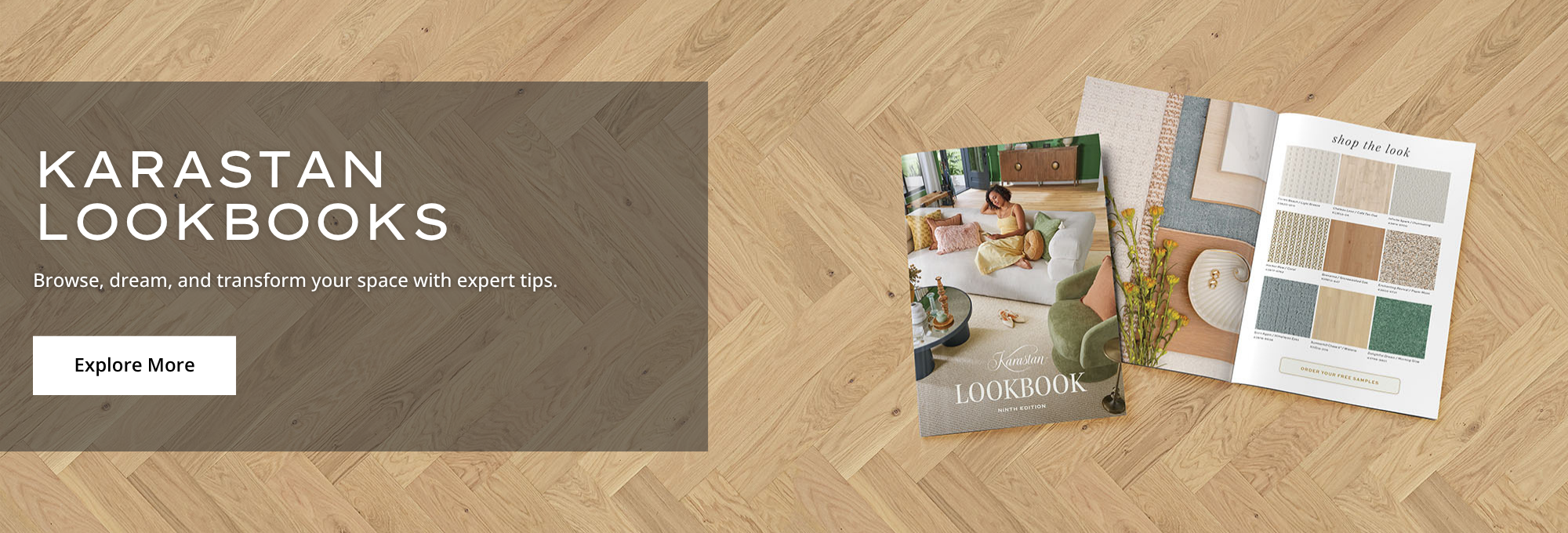 Get inspired by beautiful flooring styles from Karastan's latest lookbook