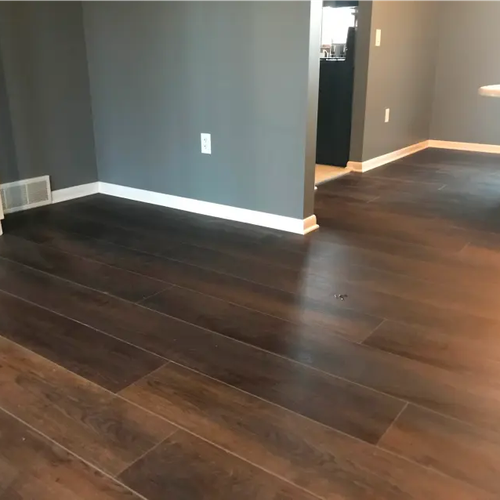 High quality flooring work completed by Christie Carpets in the Rochester, NY area